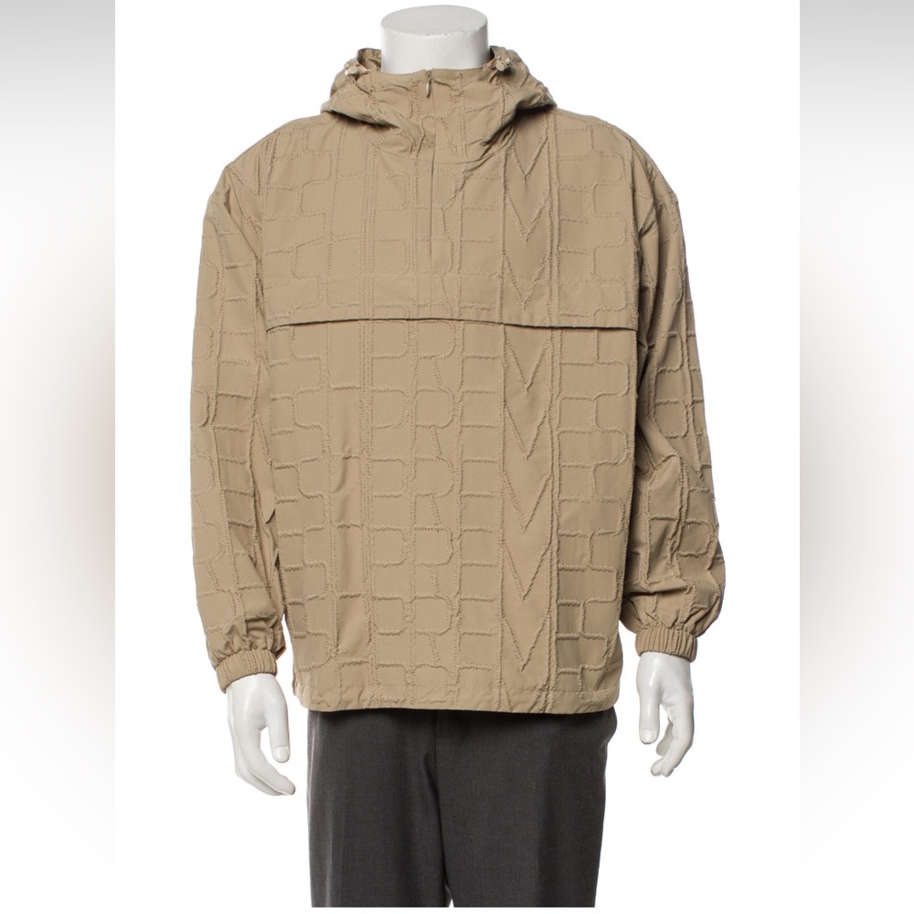 🎉 HP 🎉 Supreme Repeat Stitch Anorak 'Tan' Parka